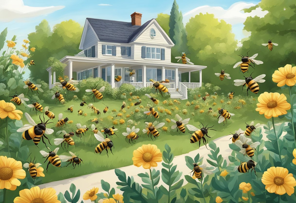 Darf man Bienen im Garten halten? Alles, was man wissen muss