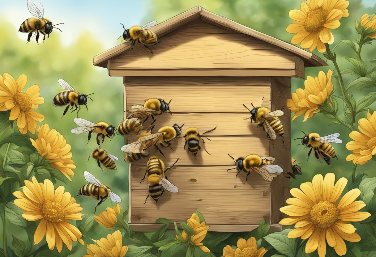 Wie groß ist ein Bienenvolk?