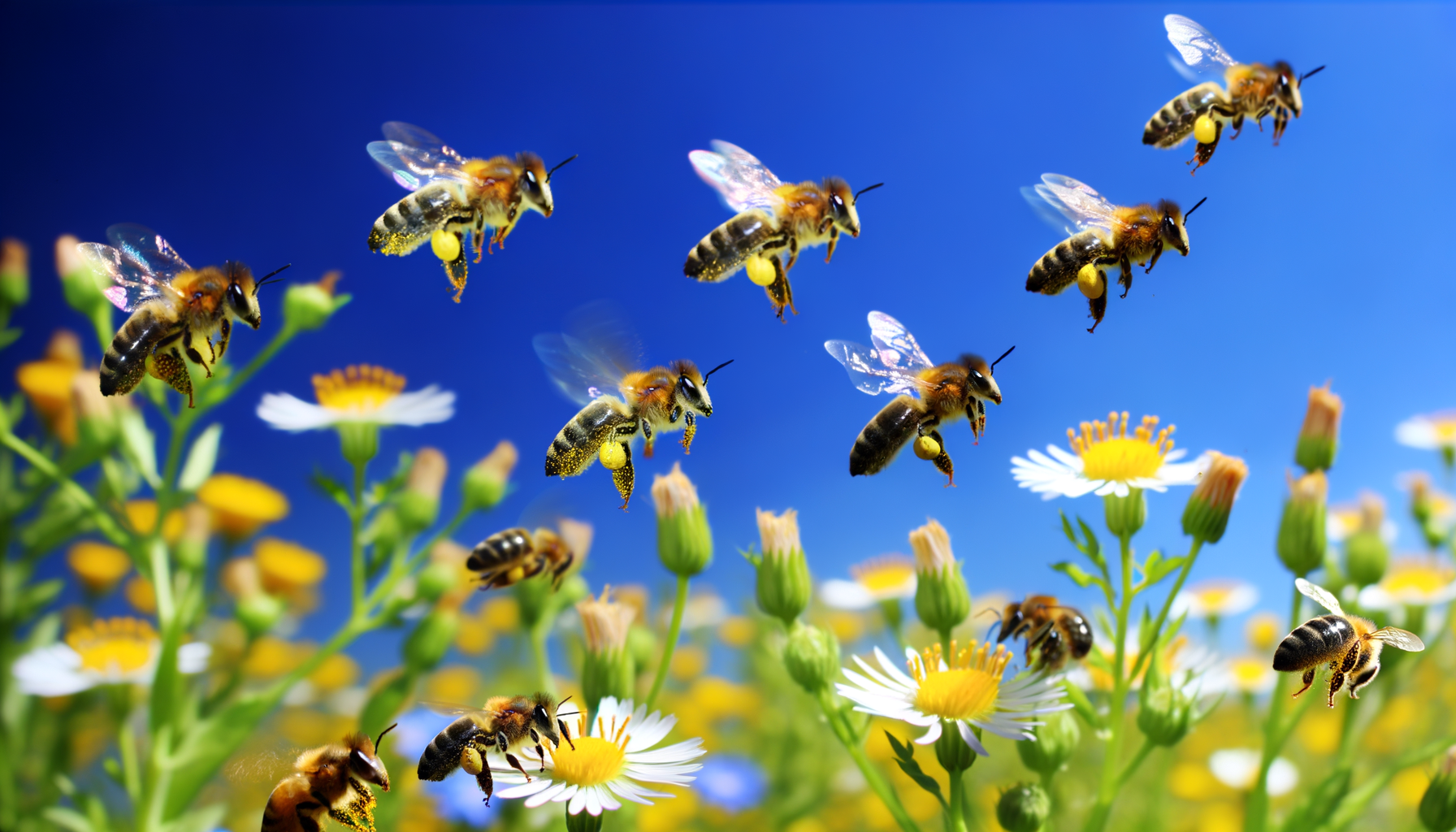 Wie weit fliegen Bienen wirklich? Entdecke die erstaunlichen Fakten über ihre Flugweite!